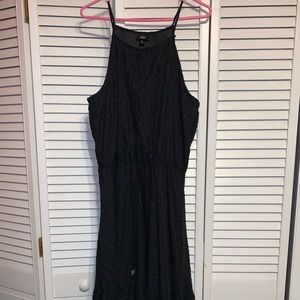 Target Texture Pattern Dress - Black